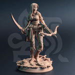 Filandira / Fighter / Sea / Pirate / Rogue / Human / Pathfinder / DnD / DM Stash / 3D Print / 4K Mini / TableTop Miniature / 32mm / 75mm