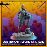 Old Mutant Psychic / Evil / Crisis Protocol / Proxy / Comic / DnD / C27 / 3D Print / 4K Mini / TableTop Miniature /Boardgame /32mm/75mm