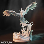 Ice Legend Bird / Pokemon / Kaijumon / Articuno / Ice / Legendary Bird / DnD / Monster / Miniature / 3D Print / 4K Mini / TableTop Miniature