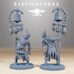 Corrupted Guard Walkers / Chaos / Corrupted / Imperial / Infantry / Sci Fi / Space / Table Top / Station Forge / 3D Print / Wargaming