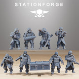 GrimGuard Heavy Artillery / Artillery / Imperial / Astra / Sci Fi / Space / Table Top / Station Forge / 3D Print / 4K Mini / Wargaming