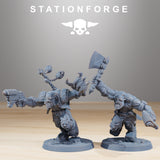 Goblin Infantry 2 / Orkaz / Goblins / Orc / Infantry / Sci Fi / Space / Table Top / Station Forge / 3D Print / 4K Mini / Wargaming