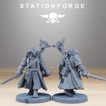 National Guard Royals / Guard / Royal / Imperial / Leader / Sci Fi / Space / Table Top / Station Forge / 3D Print / 4K Mini / Wargaming