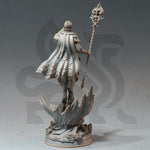 Barandir the Lucid / Wizard / Human / Old / Sorcerer / Pathfinder / DnD / DM Stash / 3D Print / 4K Mini / TableTop Miniature / 32mm / 75mm