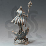 Barandir the Lucid / Wizard / Human / Old / Sorcerer / Pathfinder / DnD / DM Stash / 3D Print / 4K Mini / TableTop Miniature / 32mm / 75mm