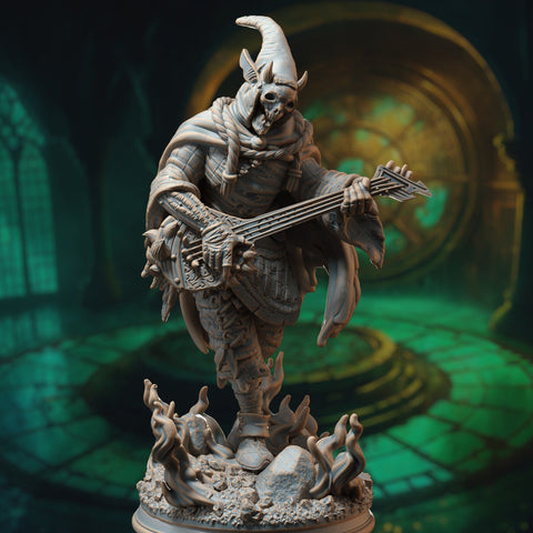 The Travelling Jack / Monster / Jester / Demon / Bard / Pathfinder / DnD / DM Stash / 3D Print / 4K Mini / TableTop Miniature / 32mm / 75mm