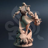 Aboro-Ko / Cleric / Sea / Fighter / Paladin / Trtiton / Pathfinder / DnD / DM Stash / 3D Print / 4K Mini / TableTop Miniature / 32mm / 75mm