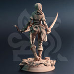 Filandira / Fighter / Sea / Pirate / Rogue / Human / Pathfinder / DnD / DM Stash / 3D Print / 4K Mini / TableTop Miniature / 32mm / 75mm