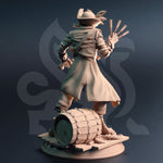 Kara_Ta / Gunslinger / Sea / Pirate / Rogue / Tabaxi / Cat / Pathfinder / DnD / DM Stash / 3D Print / 4K Mini / TableTop Miniature/32mm/75mm