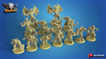Damned of the 9th Circle / Chaos / Blood Fantasy Football Team / Blood God Fantasy Football Team / Demons / Tabletop / Miniatures /Boardgame