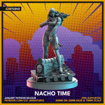 Nacho Time / Elektrik / Crisis Protocol / Comic / DnD / C27 / 3D Print / 4K Mini / TableTop Miniature / Boardgame / 32mm / 75mm