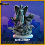 Wednesday / Bird / Crisis Protocol / Comic / DnD / Hero / C27 / 3D Print / 4K Mini / TableTop Miniature / Boardgame / 32mm / 75mm