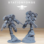 Socratis Deviators / Commando / Marine / Knight / Flying Infantry / Sci Fi / Space / Table Top / Station Forge / 3D Print /4K Mini/Wargaming