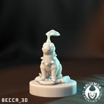 Plant starter / Pokemon / Kaijumon / Chikorita / Bayleef / Meganium  / DnD / Monster / Miniature / 3D Print / 4K Mini / TableTop Miniature