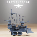 Short Gobs Pearl Battleship / Tank / Ship / Mech / Goblins / Sci Fi / Space / Table Top / Station Forge / 3D Print / 4K Mini / Wargaming /