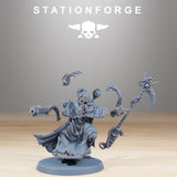 Scavenger Seer / Seer / Machine / Techno / Priest / Scavenger / Sci Fi / Space / Table Top / Station Forge / 3D Print / Wargaming