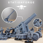 GrimGuard Heavy Artillery / Artillery / Imperial / Astra / Sci Fi / Space / Table Top / Station Forge / 3D Print / 4K Mini / Wargaming