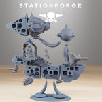 Scavenger Floating Chapel / Ship / Chapel / Mech / Scav / Sci Fi / Space / Table Top / Station Forge / 3D Print / 4K Mini / Wargaming / RPG