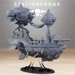 Scavenger Floating Chapel / Ship / Chapel / Mech / Scav / Sci Fi / Space / Table Top / Station Forge / 3D Print / 4K Mini / Wargaming / RPG